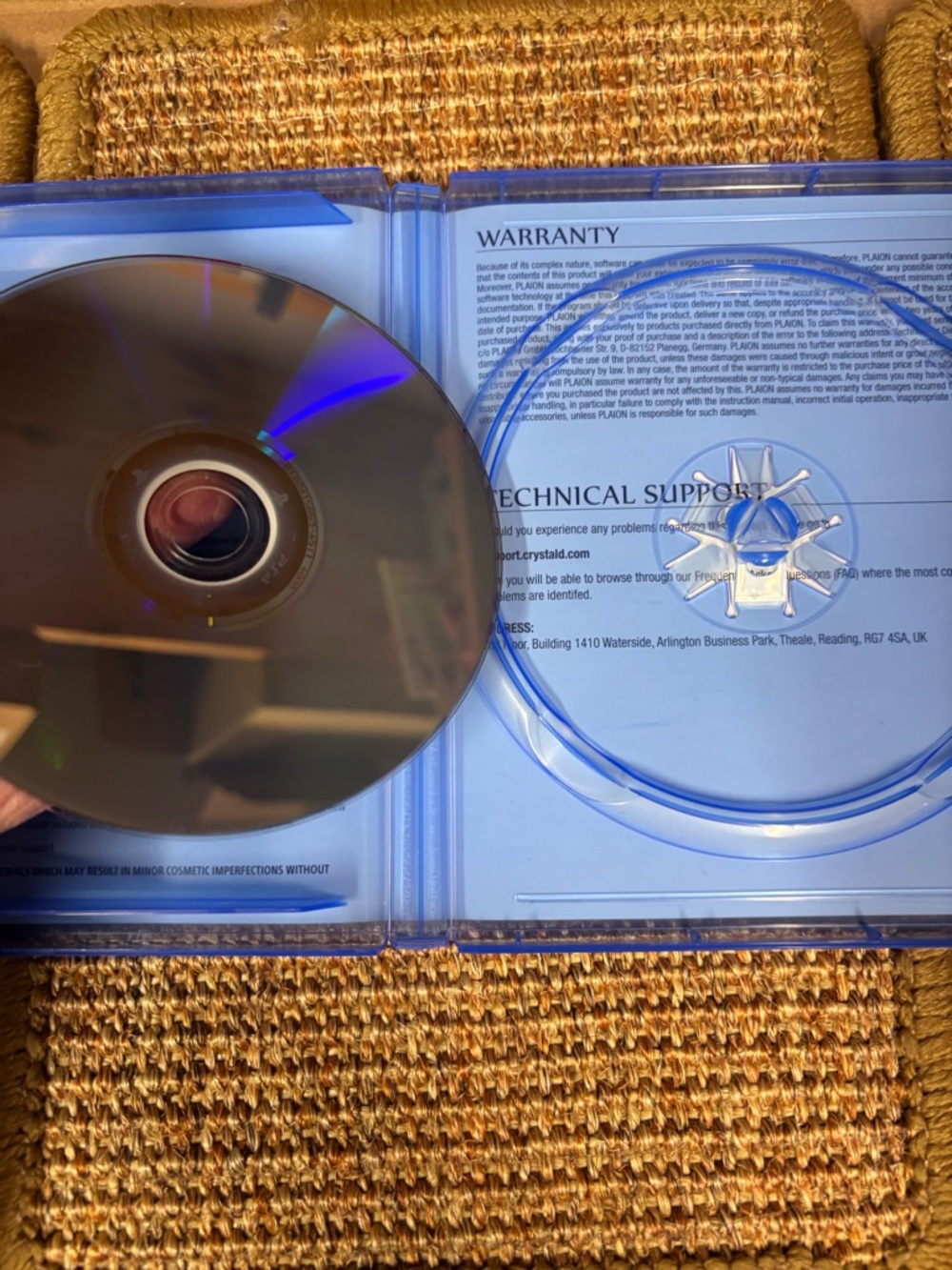 PS4 Lara Croft and the Temple of Osiris Complete Game Disc Case - Picture 4 of 4